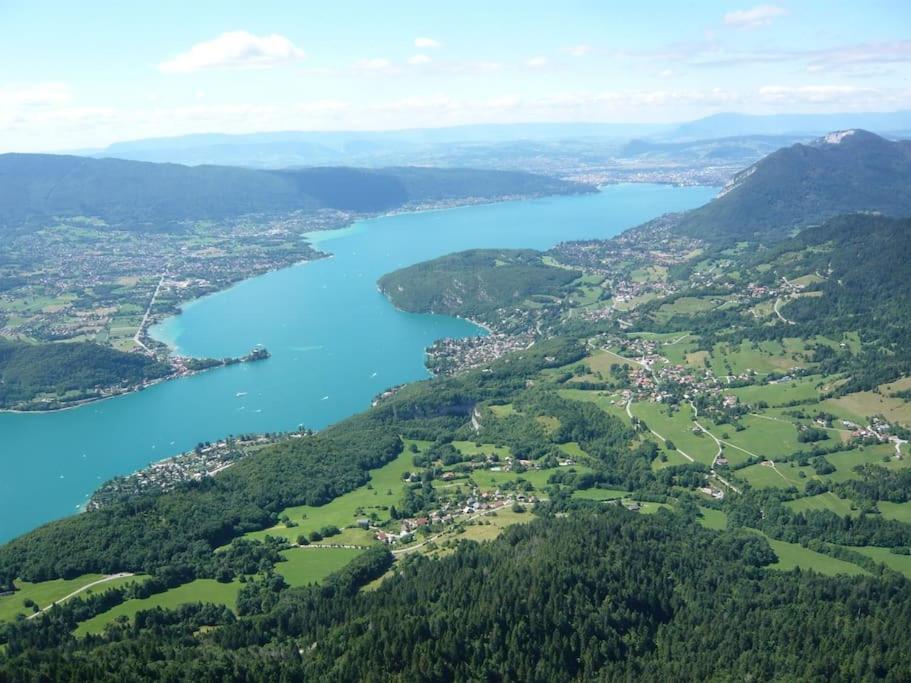 Charmant Appartement Lac D'Annecy / Ski - 6 Pers Menthon-Saint-Bernard Eksteriør billede