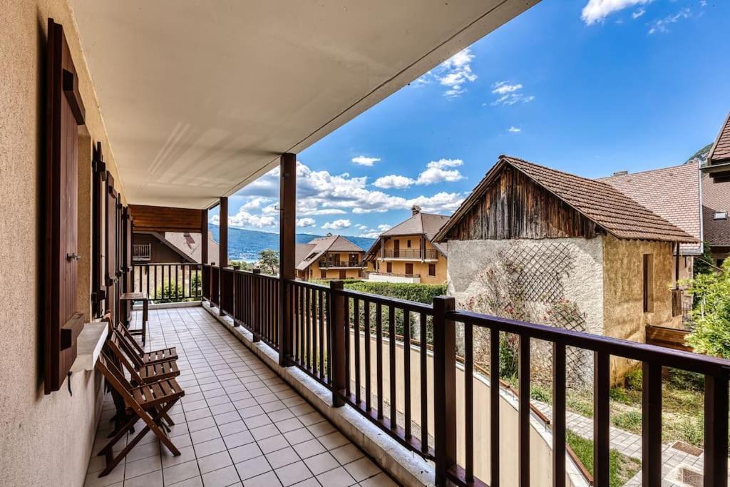 Charmant Appartement Lac D'Annecy / Ski - 6 Pers Menthon-Saint-Bernard Eksteriør billede