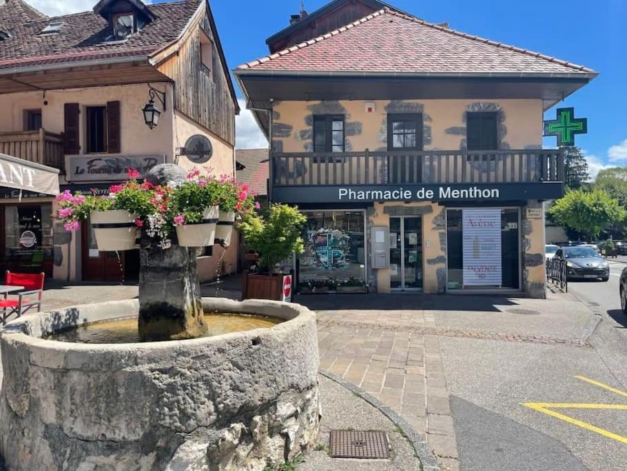 Charmant Appartement Lac D'Annecy / Ski - 6 Pers Menthon-Saint-Bernard Eksteriør billede